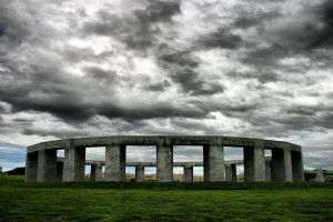 Stonehenge Aotearoa Stormy Sky