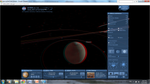 Screen shot, Mars, anaglyph mode, Eyes on the Solar System