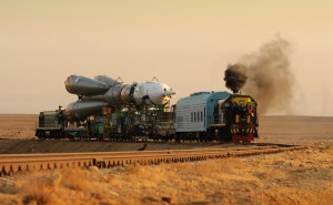 Rollout Soyuz TMA-13 Expedition 18, 10 October 2008