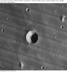 Lunar crater Piazzi Smyth