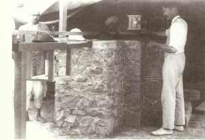 John Evershed and Assistant, Kodaikanal Solar Observatory. Image courtesy IIA Archives.